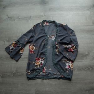 Floral Cardigan